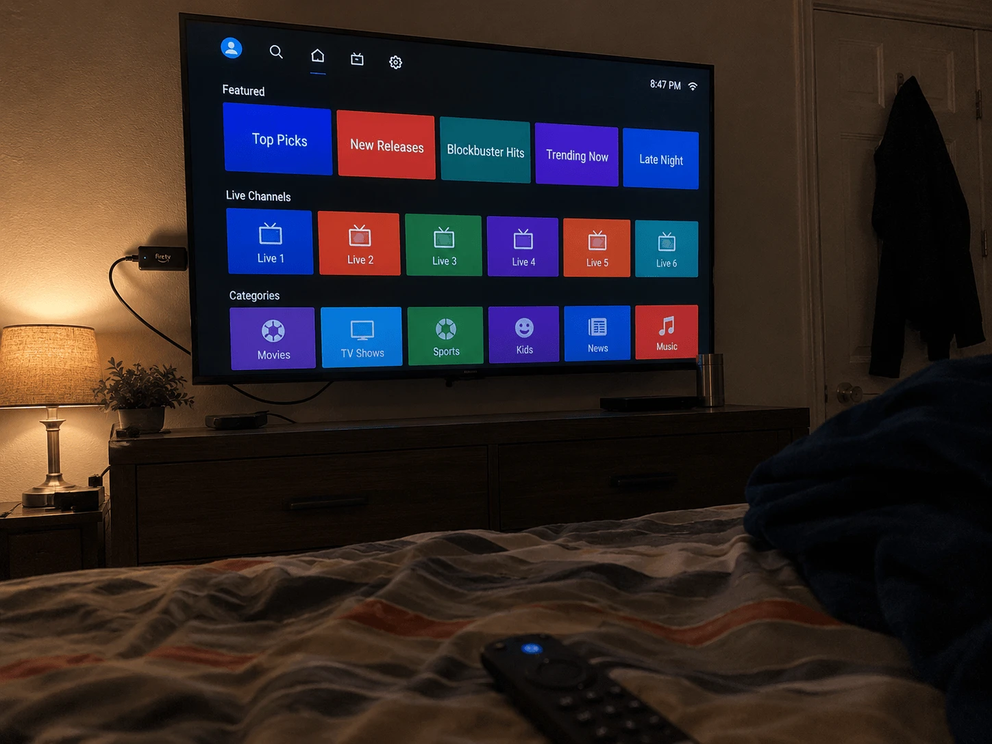 IPTV Smarters Pro setup on Amazon Firestick 2026